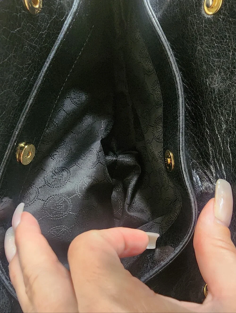 Michael Kors Black Alexis Crossbody Bag With COA